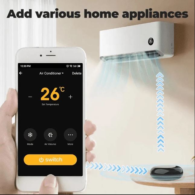 Smart Wi-Fi IR Remote with RF