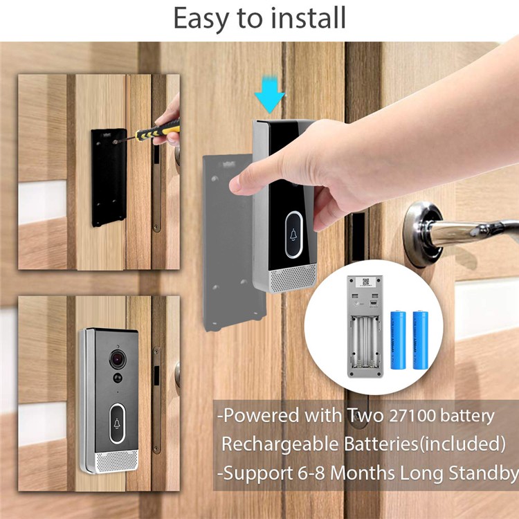 TUYA Outdoor Video Doorbell DDV-205