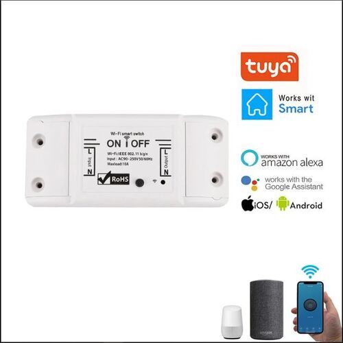 Wi-Fi Enabled 10A Breaker with Energy Monitoring for Smart Home