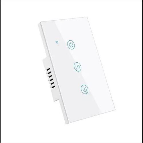 Smart Switch: 3-Gang Wi-Fi + BLE Panel with Neutral