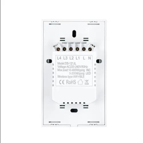 Smart Switch: 1-Gang Wi-Fi + BLE Panel with Neutral