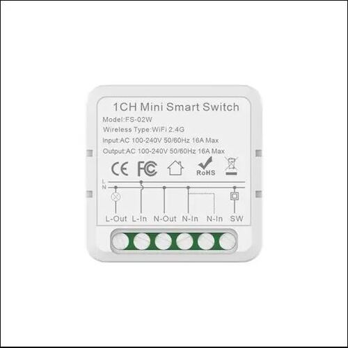 Smart Wi-Fi Mini Switch: 1-gang 16A With RF