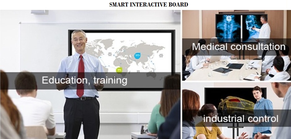 65″ Smart Interactive Board Without Webcam