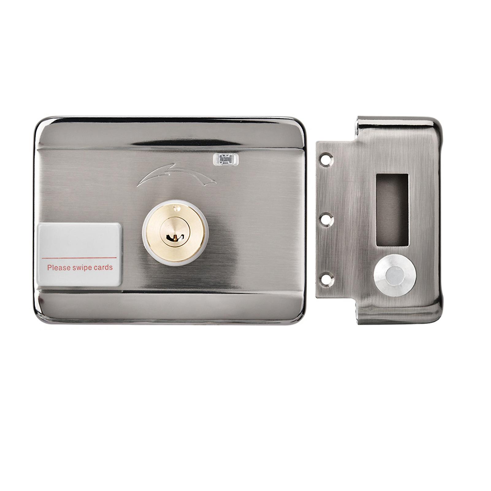 Electric Rim Door Lock with Remote & Card