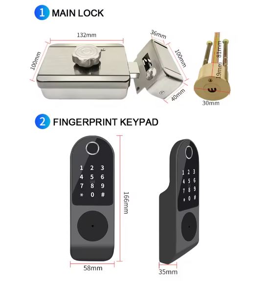 Smart Home Secure Door Lock