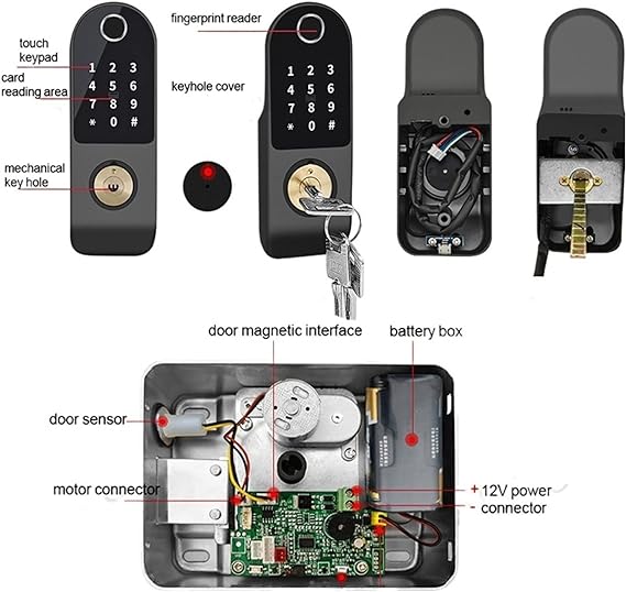 Smart Home Secure Door Lock