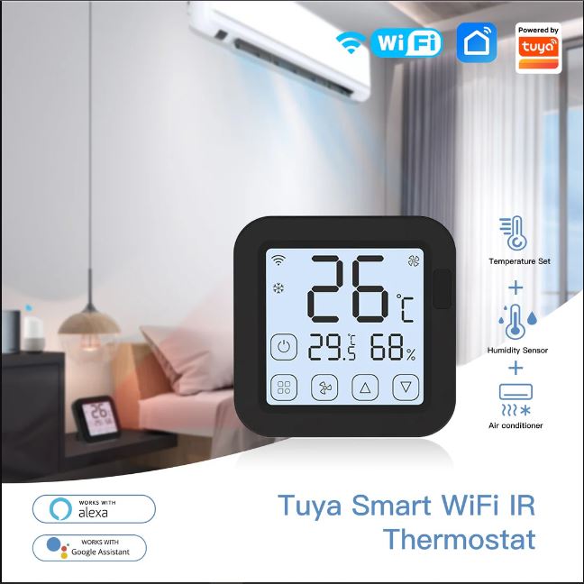 Wi-Fi Smart IR Remote Control and Temperature and Humidity Sensor